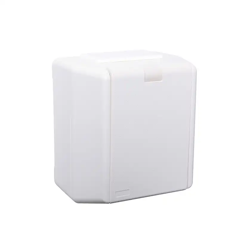 Vägguttag Elko 1-Vägs IP44 RS Renvit