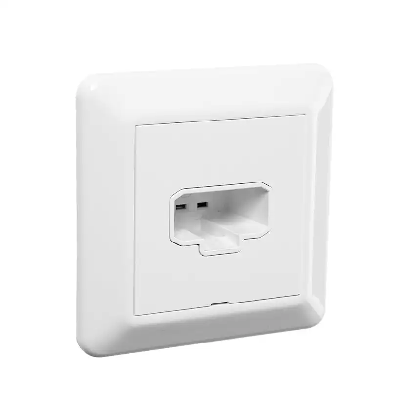 Vägguttag Elko DCL Med Stickpropp 2p RS Renvit