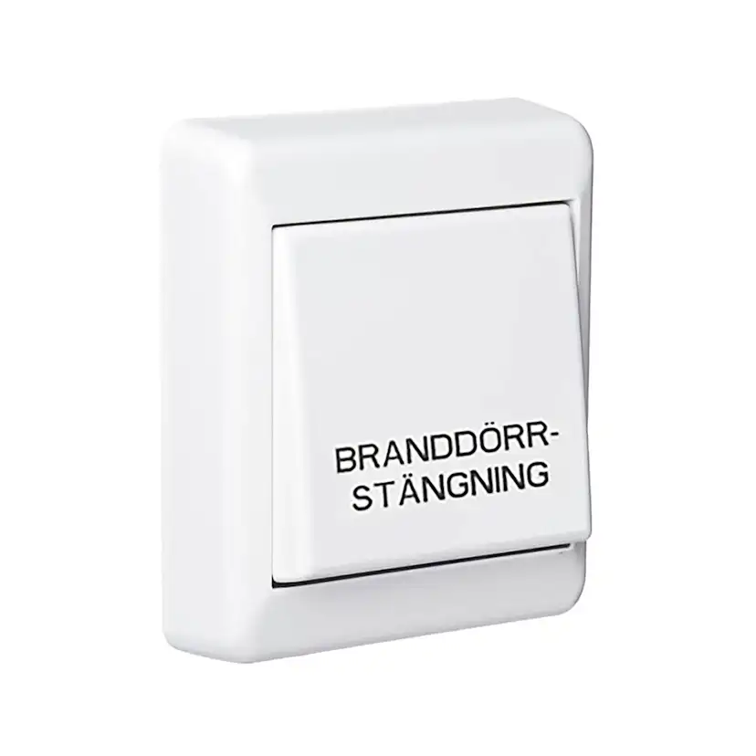 Branddörrstängning Elko RS Renvit