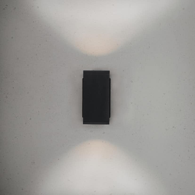 Väggarmatur utomhus Hide-a-lite Bloc II