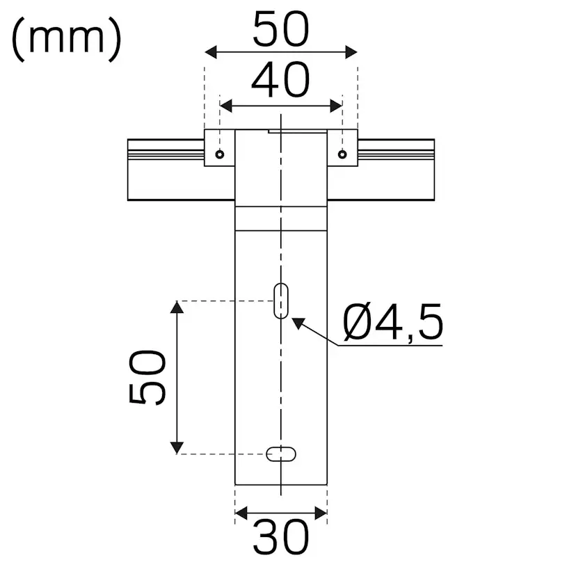 Förlängningsarm Hide-a-lite Profil Alu 2-pack
