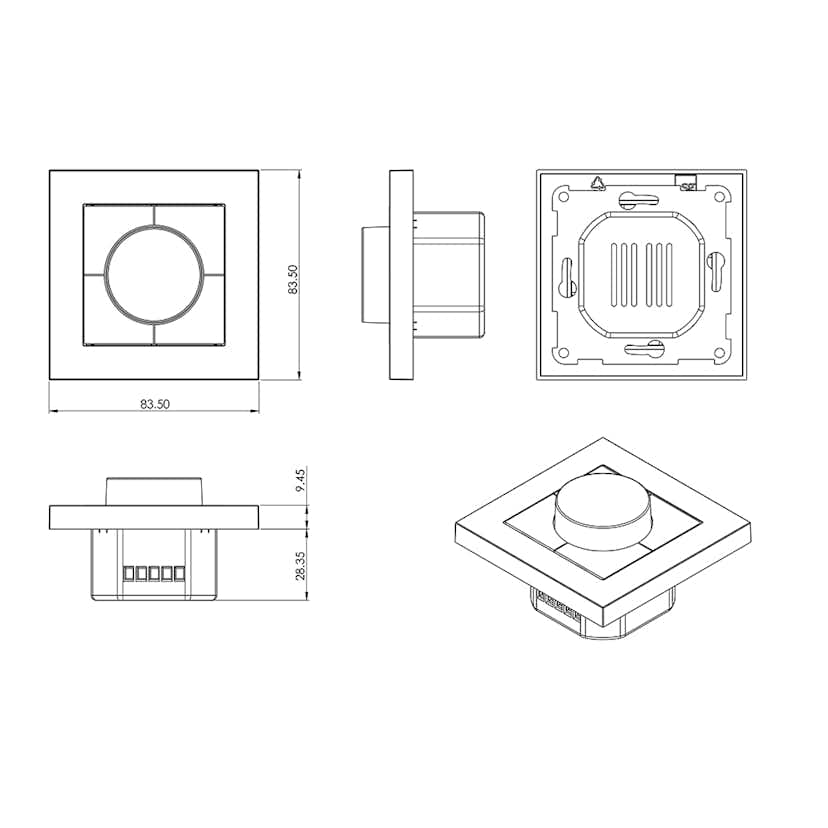Dimmer SG ARMATUREN LEDDim 150W