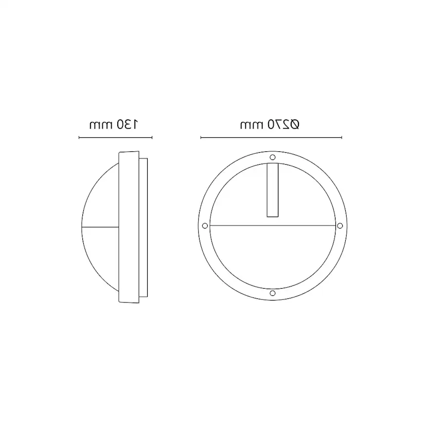 Fasadarmatur SG ARMATUREN Uno Skymningsrelä 11,5W 500Lm 3000K IP65 LED