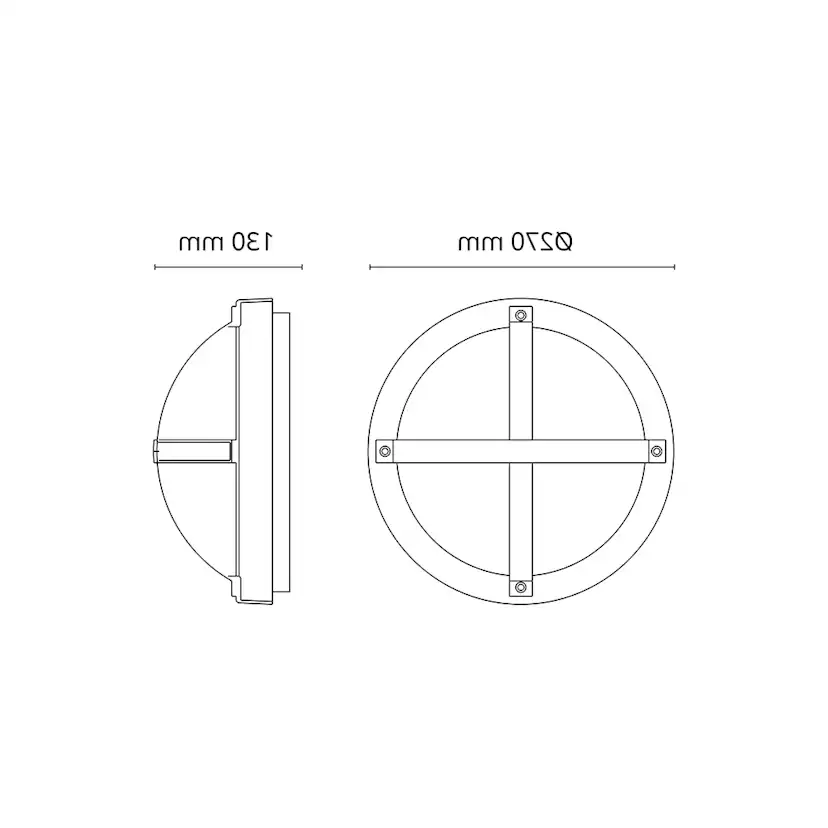 Fasadarmatur SG ARMATUREN Uno Skymningsrelä 11,5W 640Lm 3000K IP65 LED