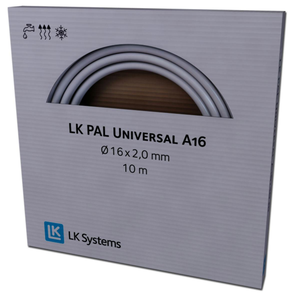 Universalrör LK Systems A16 Kartong 25M