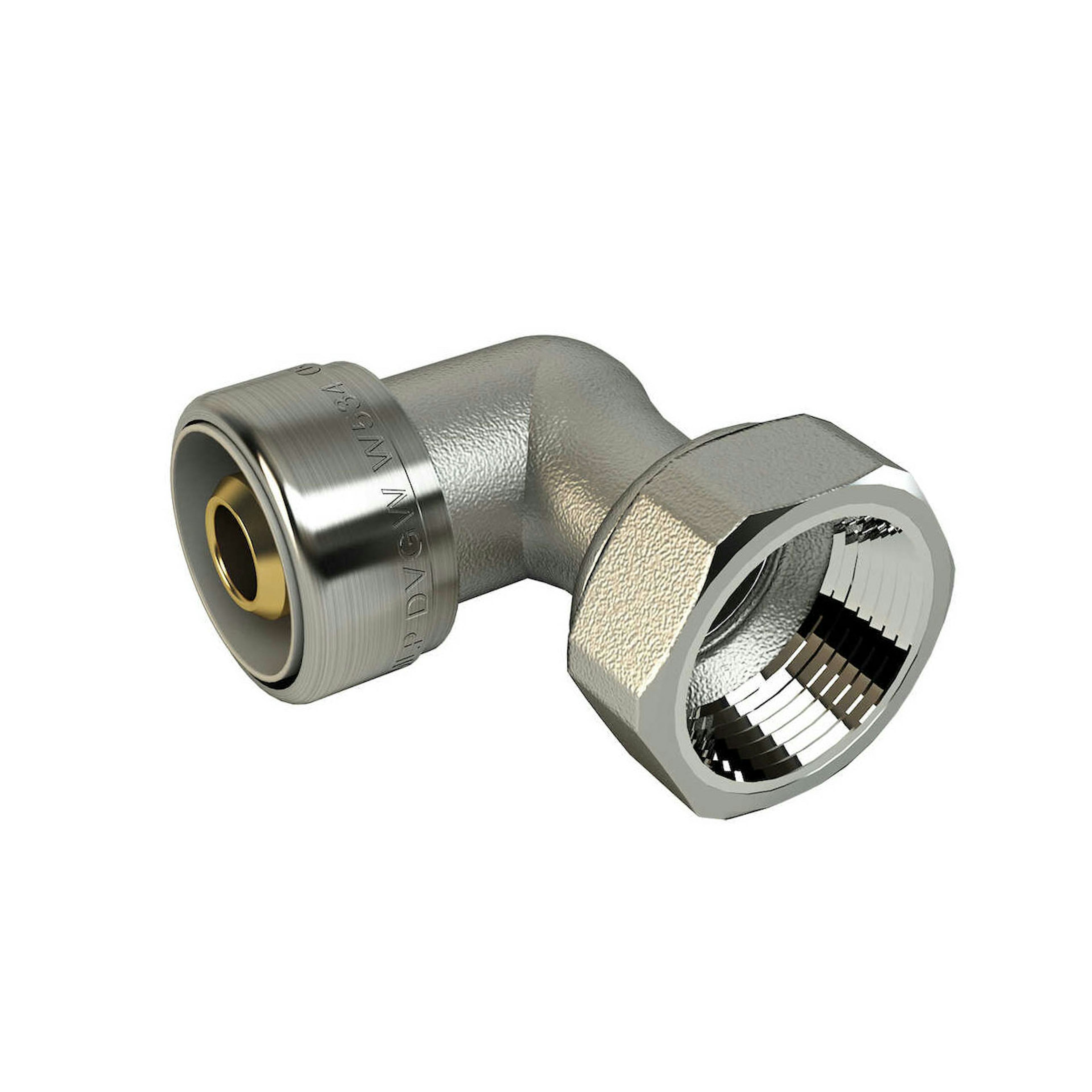 Pushfit LK Systems Vinkelkoppling med Lekande Mutter