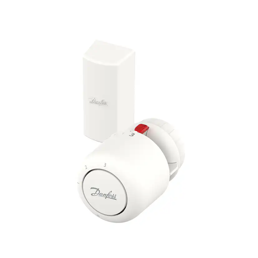 Radiatortermostat Danfoss Aero Ra Click Rs 7-21°C 0-2M Givare