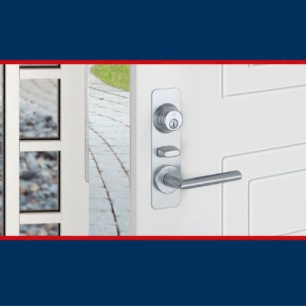 Ytterdörrsset HOPPE Stockholm 60-78 mm