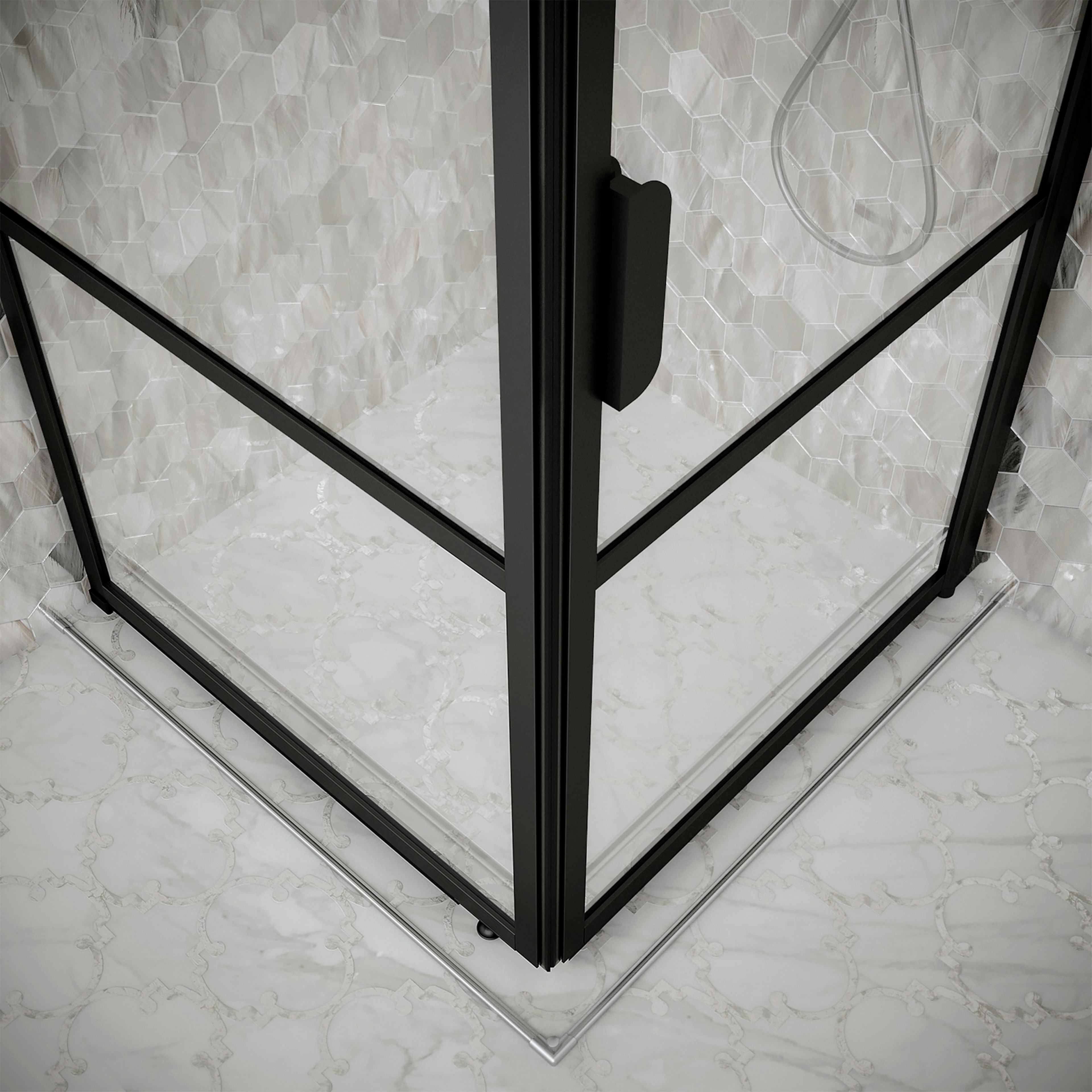 Tröskelprofil Hietakari för Duschdörr 1000 mm