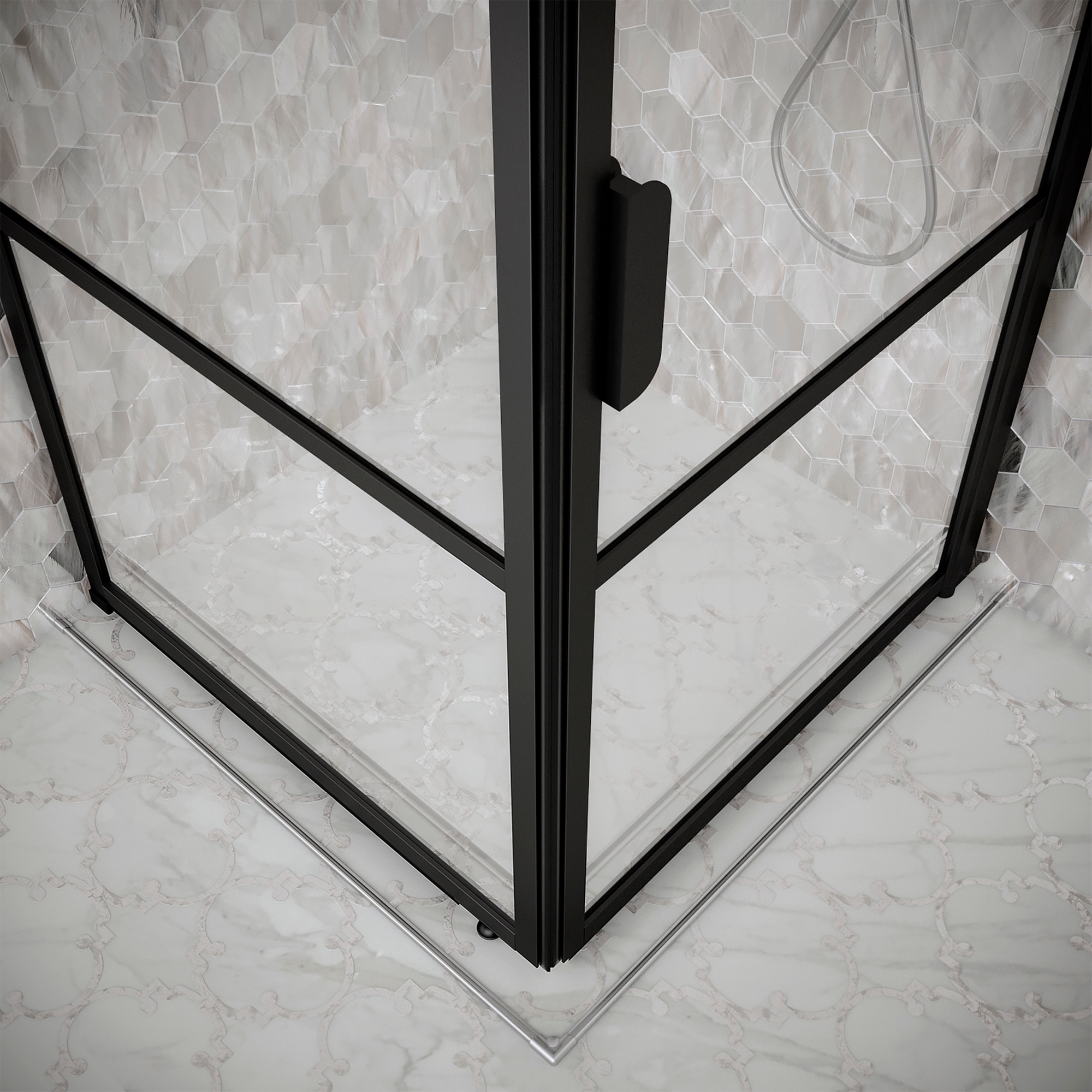 Tröskelprofil Hietakari för Duschdörr 1000 mm