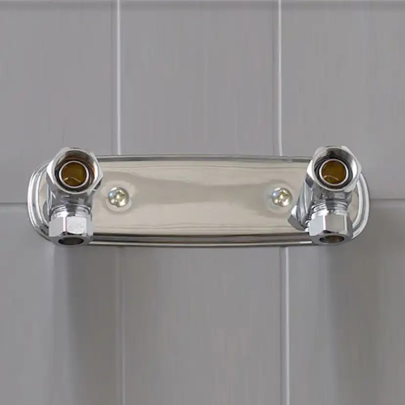 Blandarfäste Gustavsberg för Utanpåliggande Rördragning 160cc