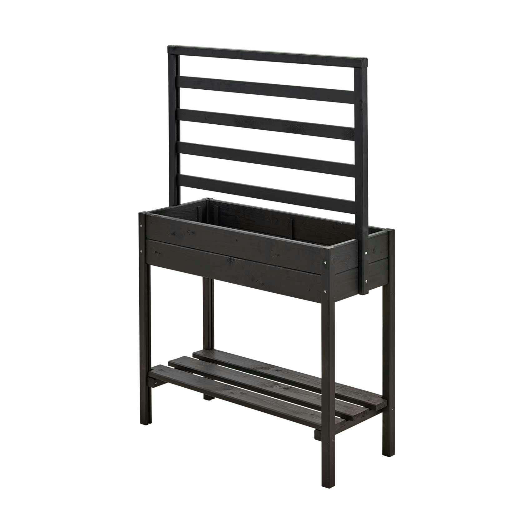 Blomlåda PLUS på Ben med Spalje