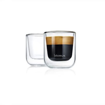 Espressoglas Blomus Nero 2-pack