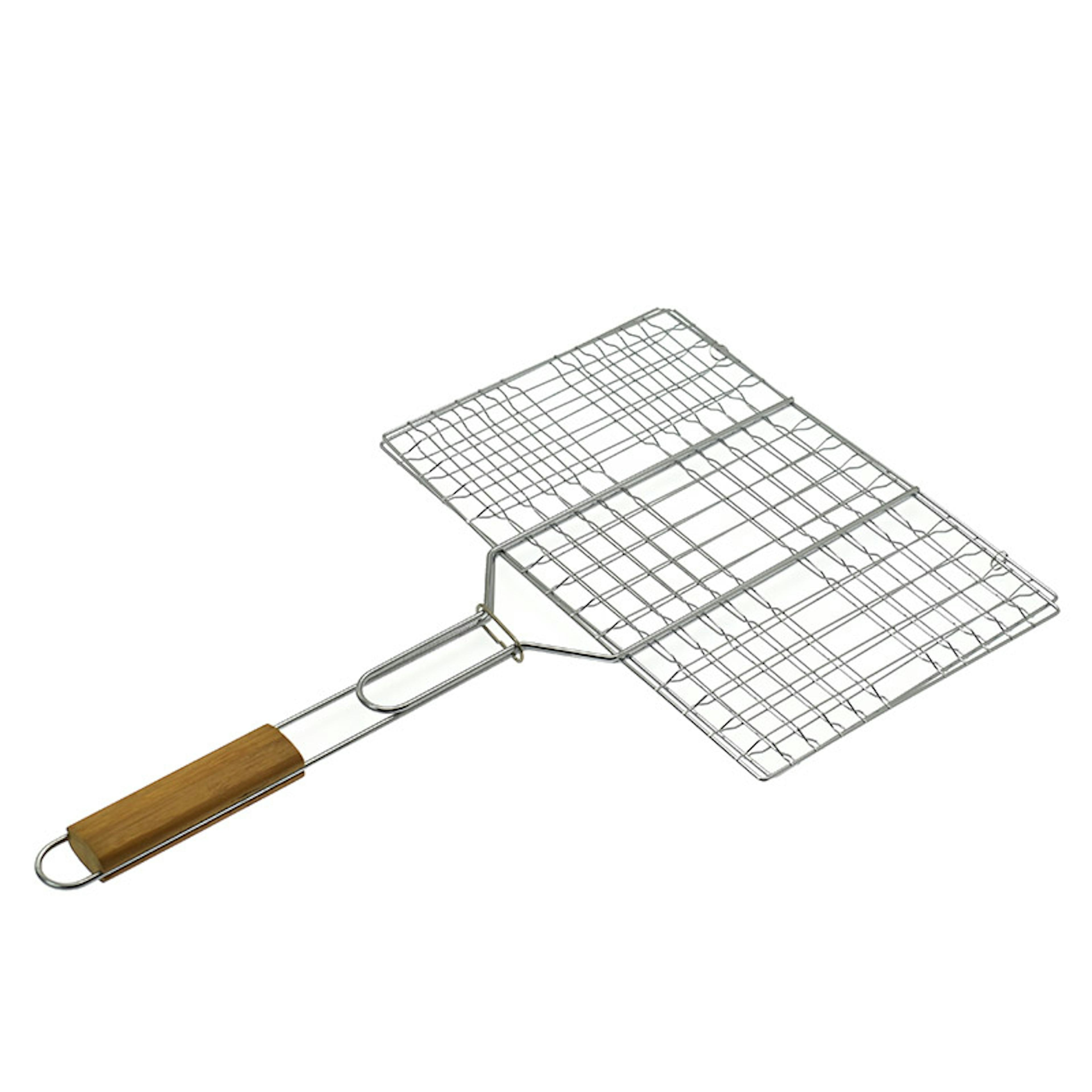 Grilltillbehör Bluegaz Grillhalster i Kromat Stål & Bambuträ