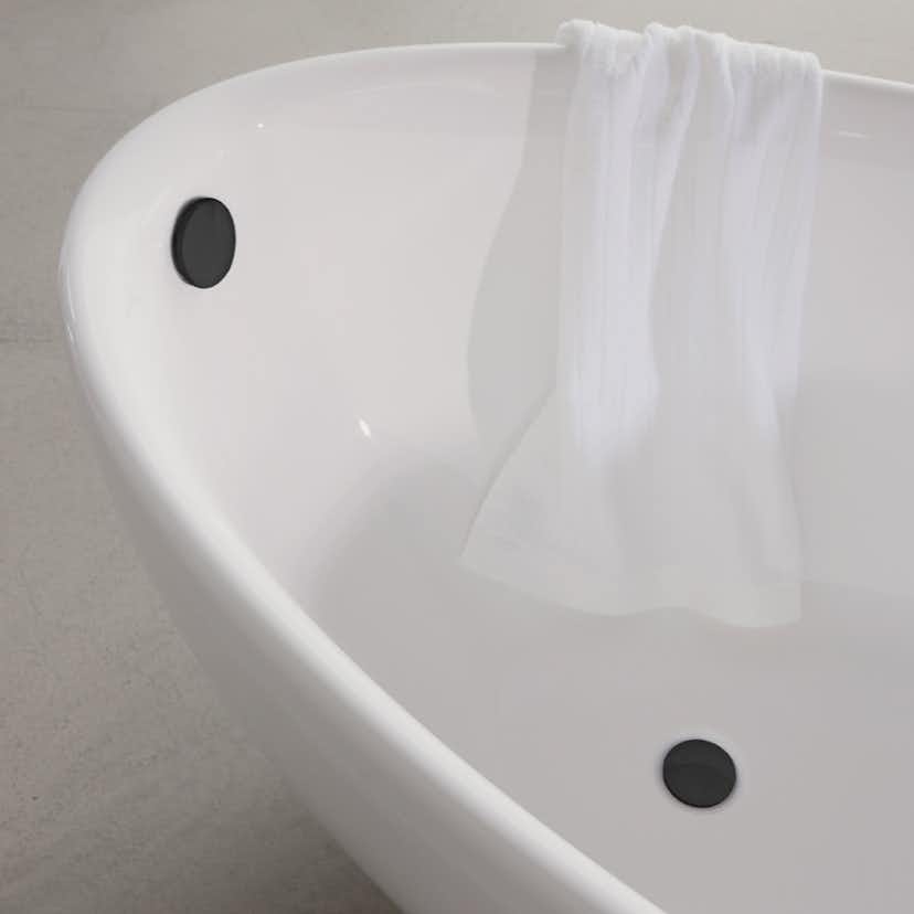 Bräddavlopp Strømberg med Vattenlås Click-Clack