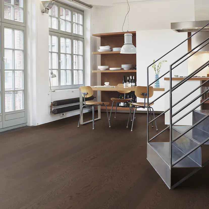 Parkettgolv Boen Ek Brazilian Brown Live Pure Ultra Matt lack 1-Stav