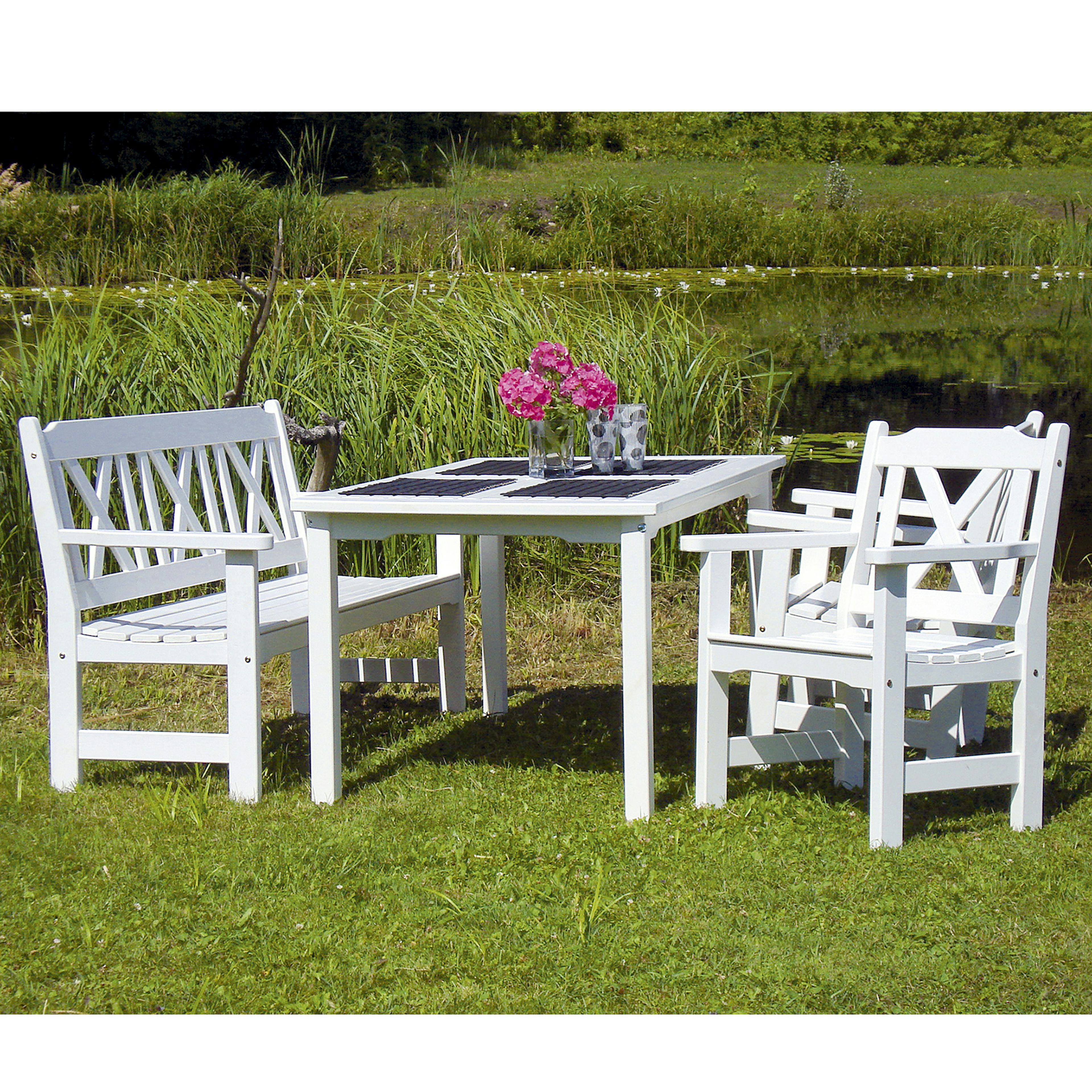 Trädgårdsgrupp Baltic Garden Bolmen, Matgrupp i Vit Furu