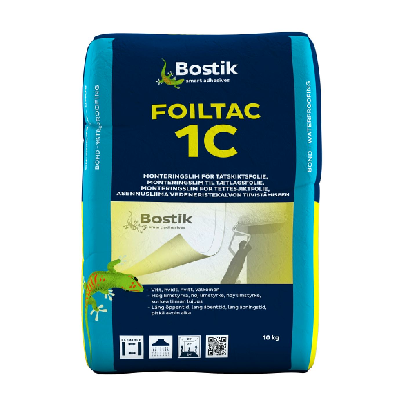 Våtrumslim Bostik Foiltac 1C 10 kg