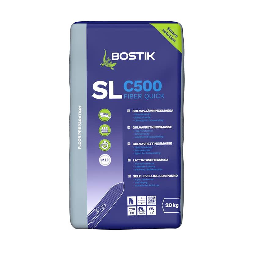 Flytspackel Bostik SL C500 Fiber Quick 20kg