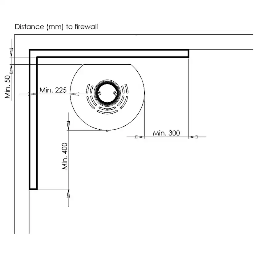 Braskamin Aduro 1.1 SK Fristående i Täljsten 9kW