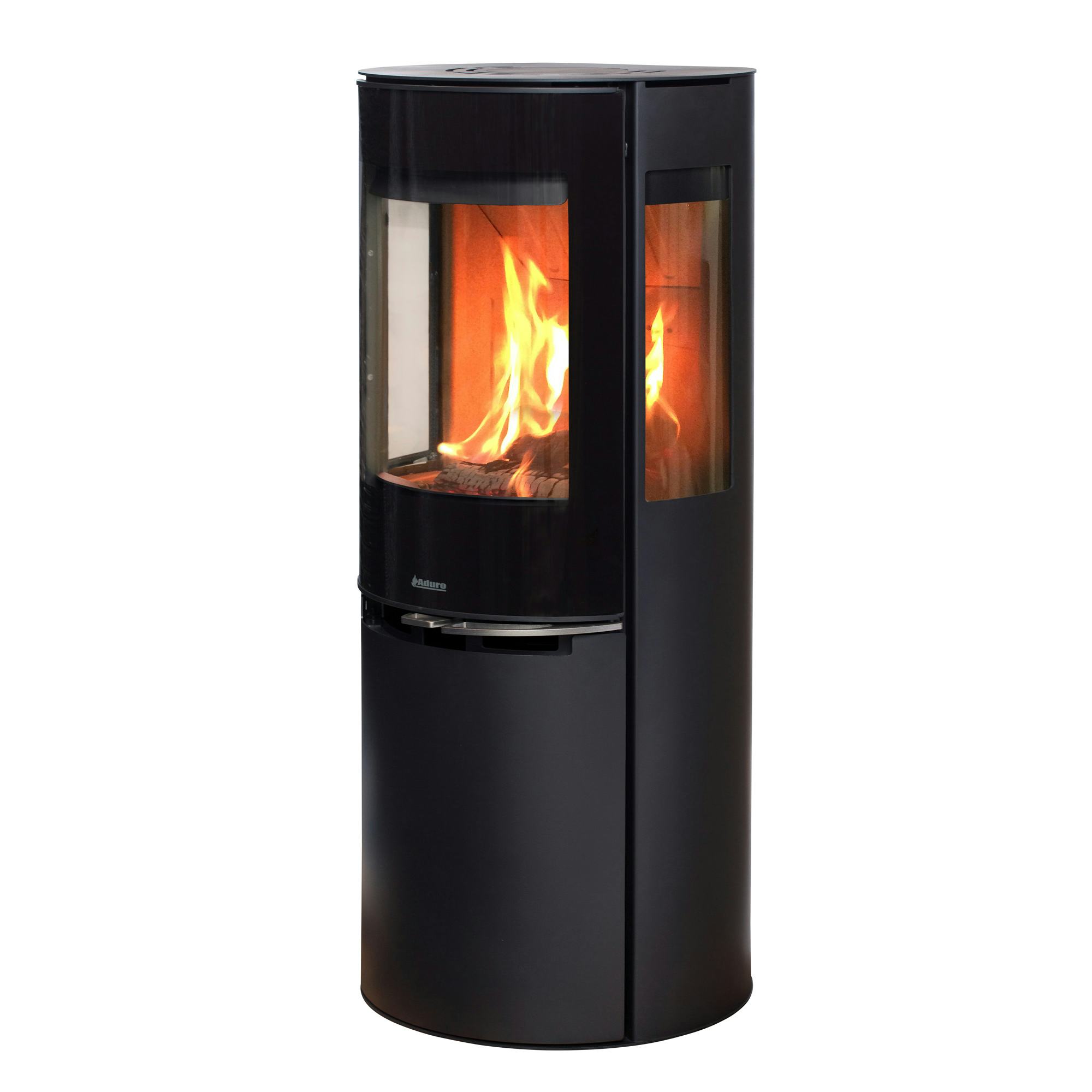 Braskamin Aduro 9.5 Fristående med Sidoglas 9kW