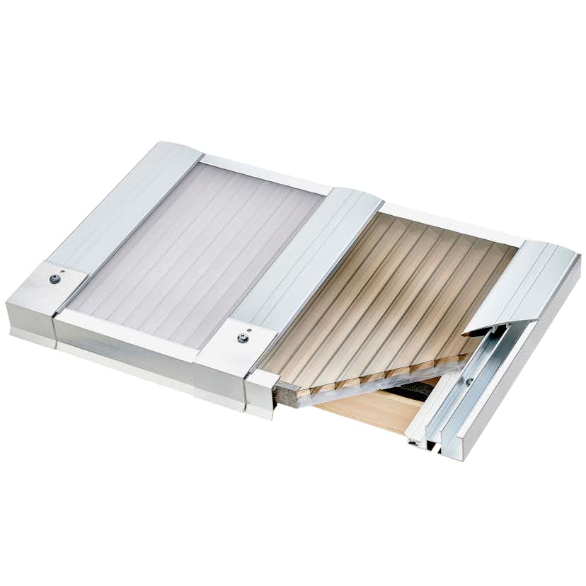 Kanalplast Rias Komplett Tak Brons/Opal 25 mm