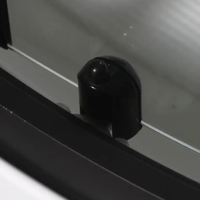 Duschkabin Bathlife Betrakta 90x90 Svart/Vit