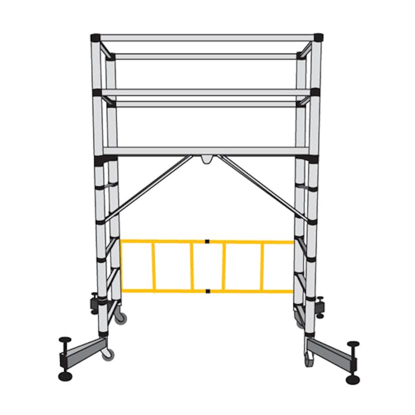 Byggställning Zarges Teletower