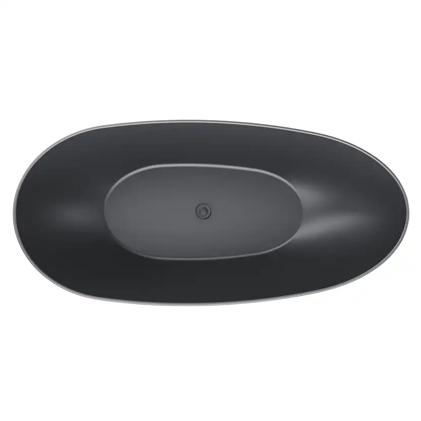 Badkar Bathlife Klok Svart