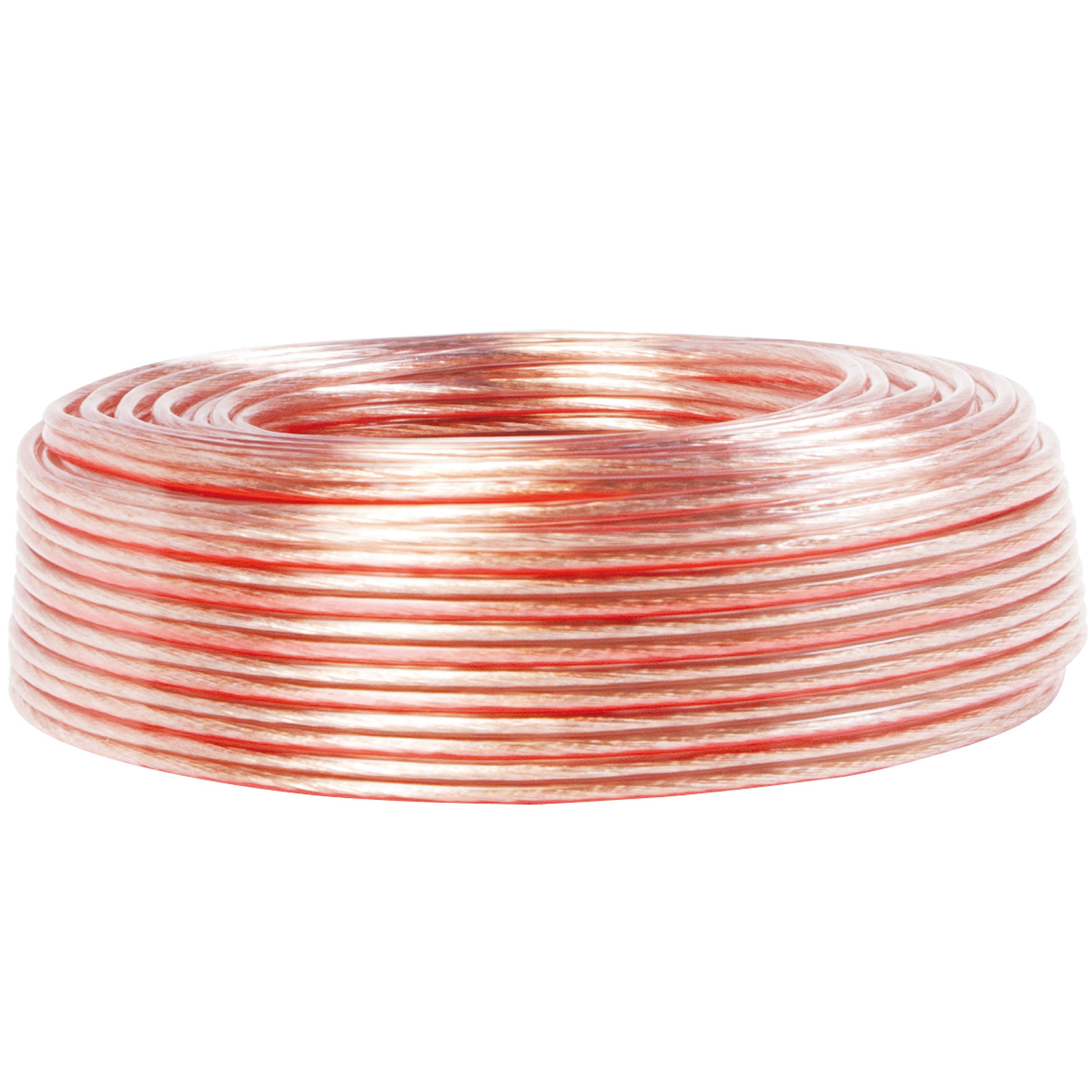 Högtalarkabel LogiLink 2x1,5 mm² Transparent