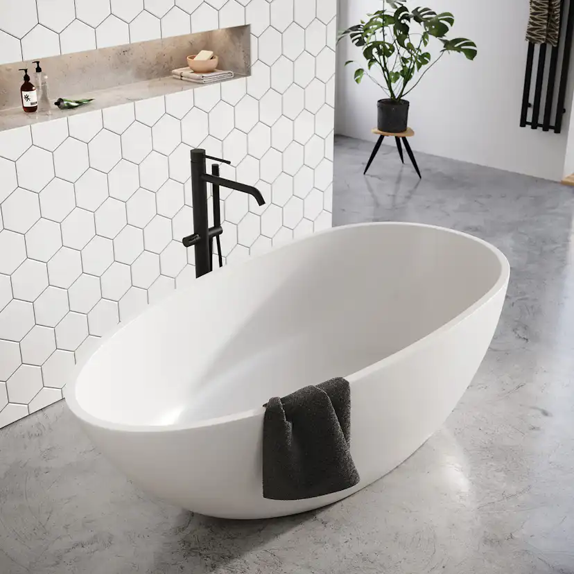 Badkar Strømberg Castel 1680 mm