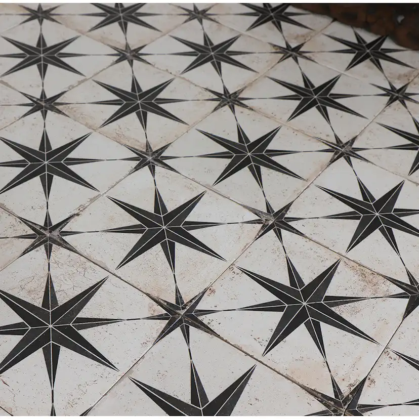 Klinker Tenfors Orion Negro 22,5x22,5 cm