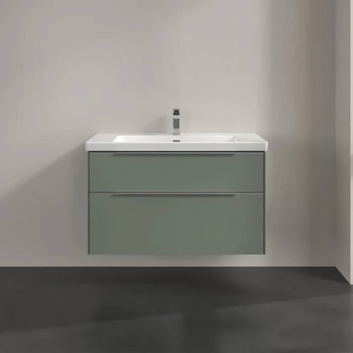 Tvättställsskåp Villeroy & Boch Subway 3.0 med 2 Lådor