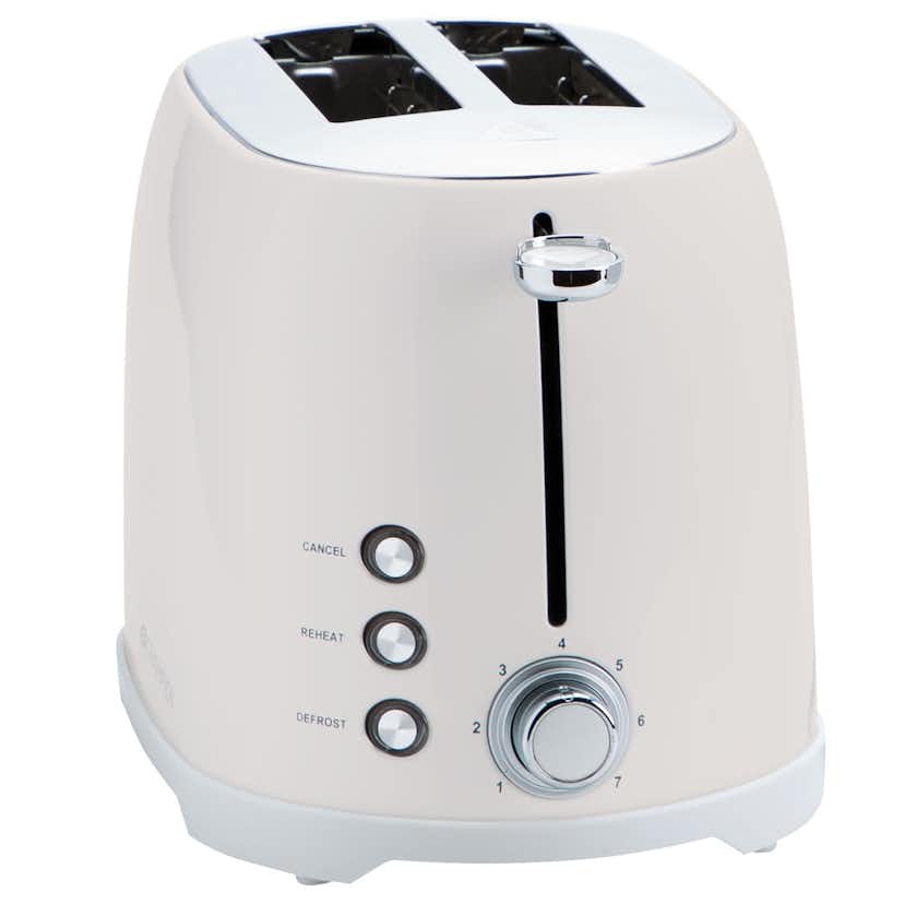 Brödrost Champion 2 skivor 800W BR610 Creme White Series