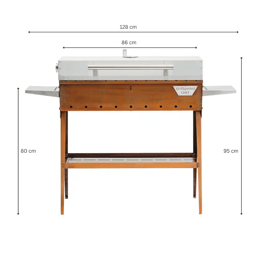 Kolgrill GrillSymbol Chef