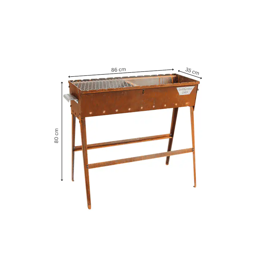 Kolgrill GrillSymbol Naked Chef