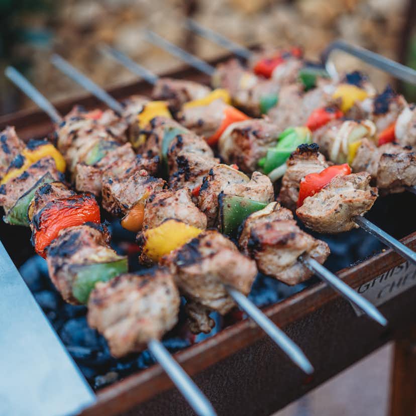 Kolgrill GrillSymbol Naked Chef XS Cortenstål Bordsgrill