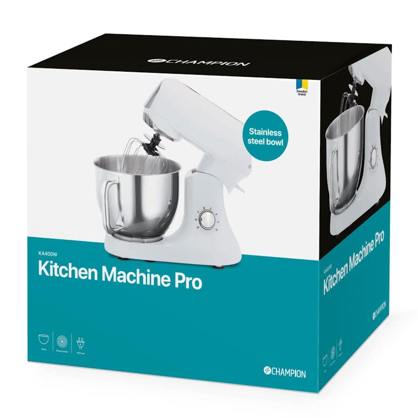 Köksmaskin Champion Pro 6L 1200W KA400 Soft White