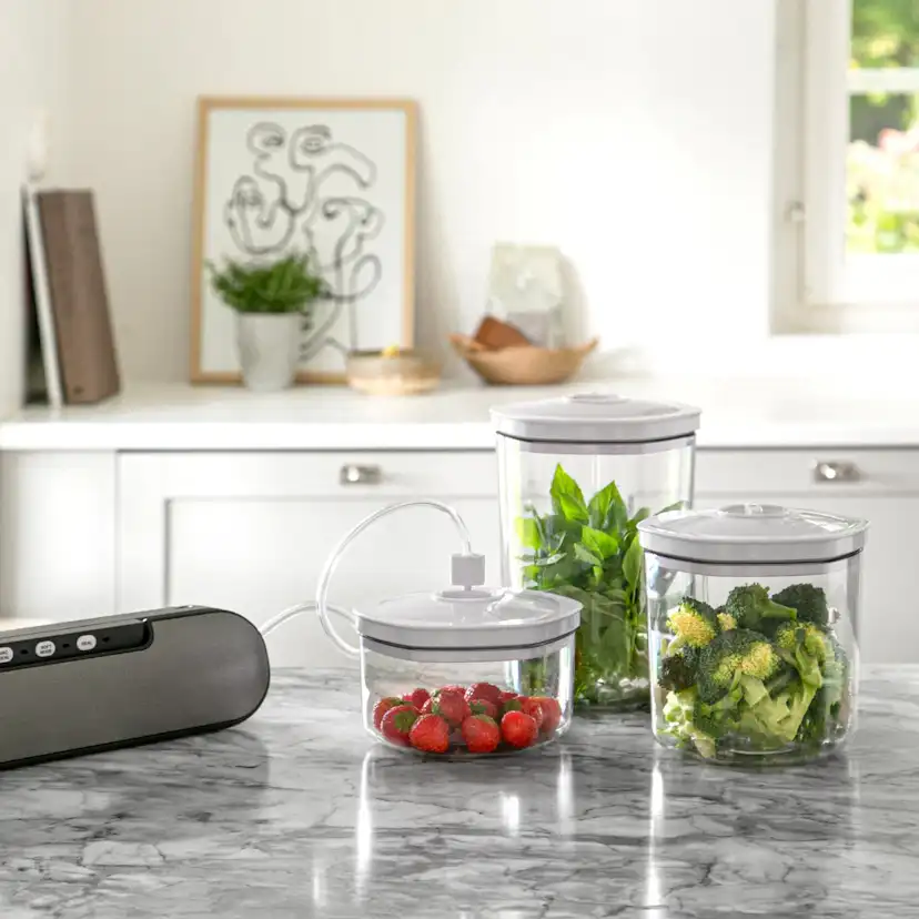 Vakuumbehållare Champion Universal 3-pack (0,7L 1,4L 2L)