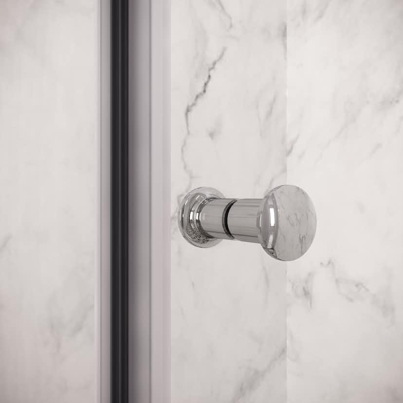 Duschhörn Hietakari Classic 146 Fast Vägg och Vändbar Dörr