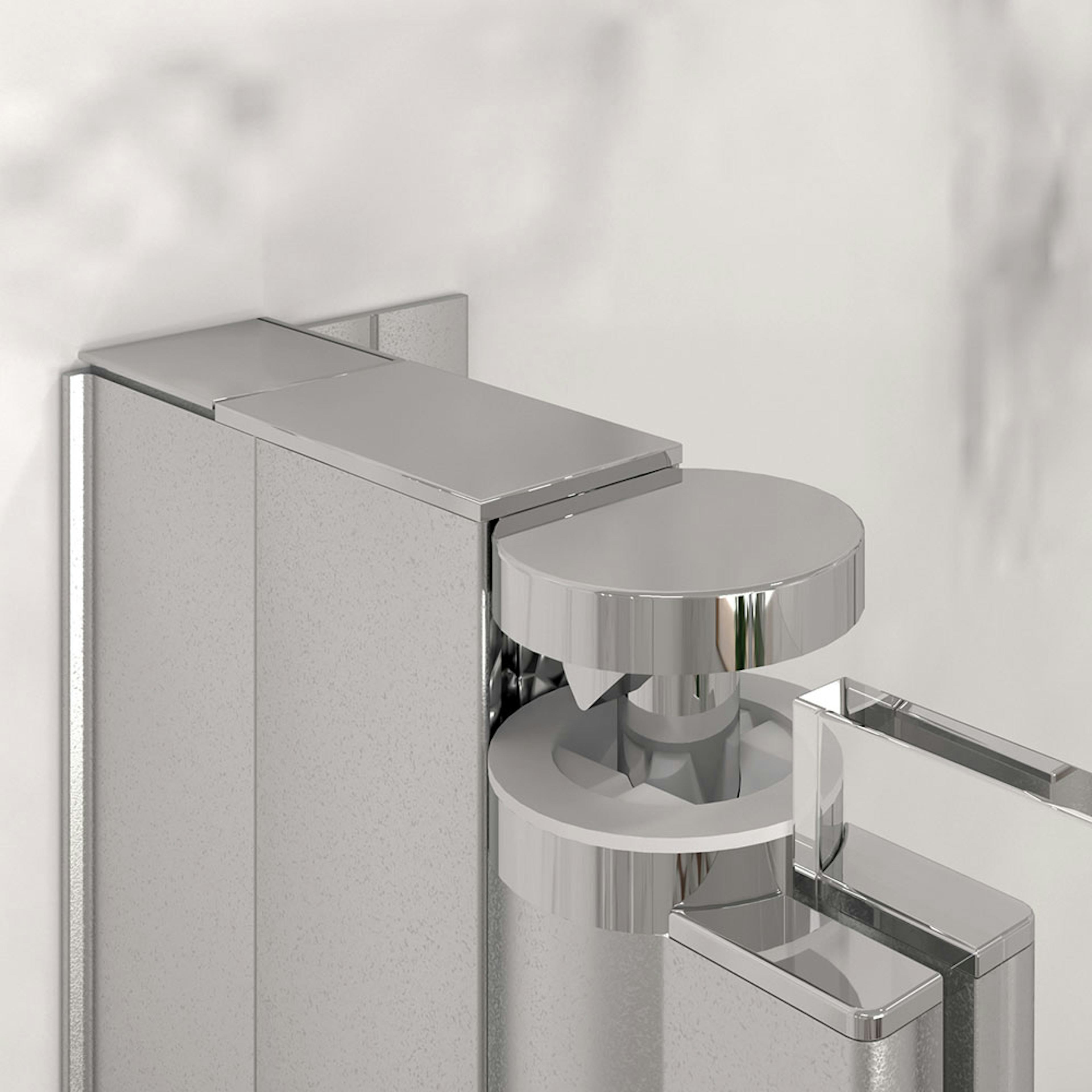 Distansprofil Hietakari för Duschvägg Classic/Infinia Vändbar/Vikbar Vit