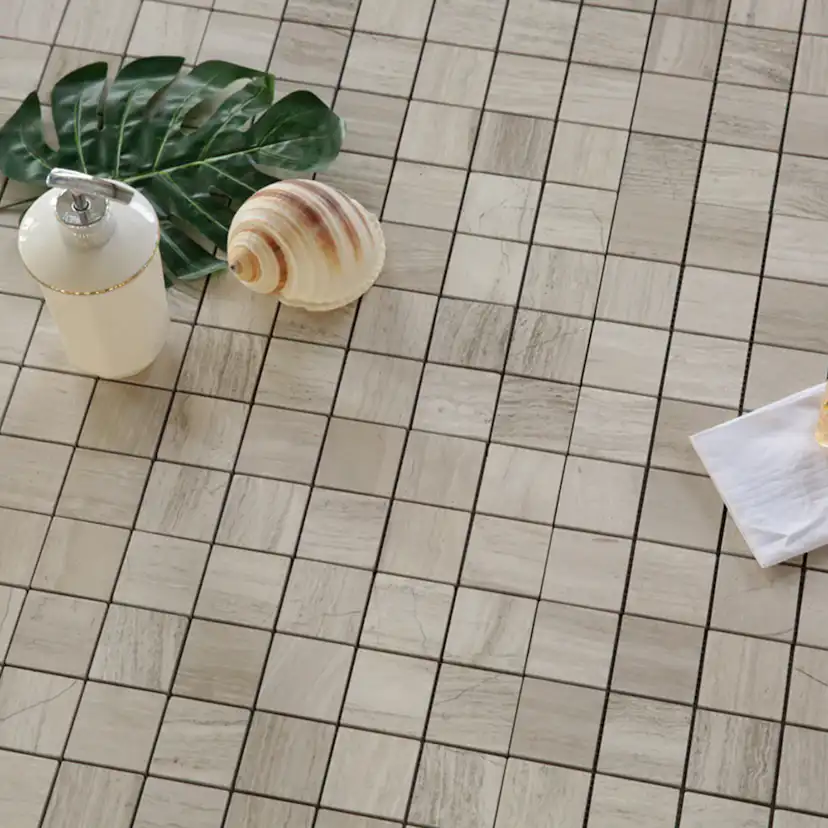 Natursten ArtStone Woodlight Gravin Polerad 5x5 cm