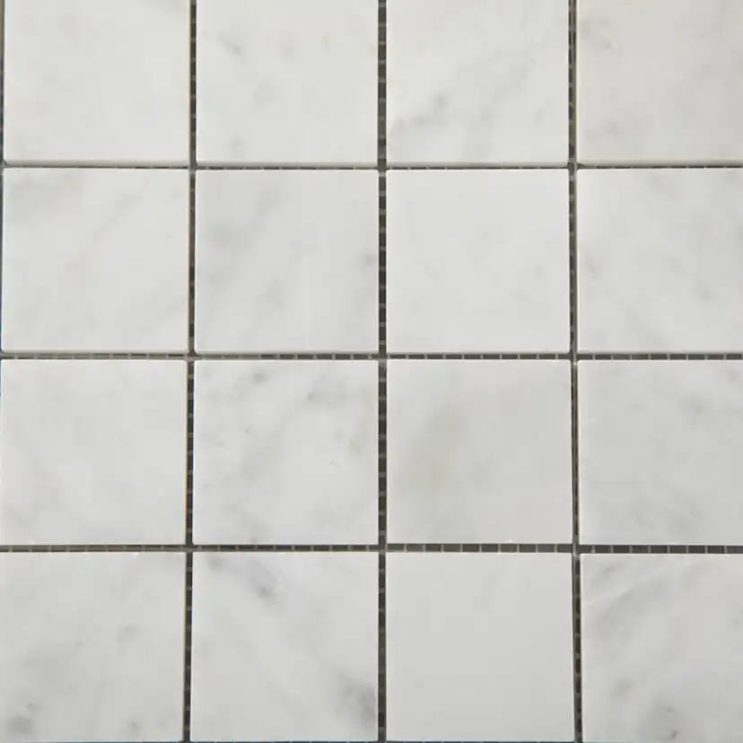 Natursten ArtStone Bianco Carrara C Polerad 5x5 cm