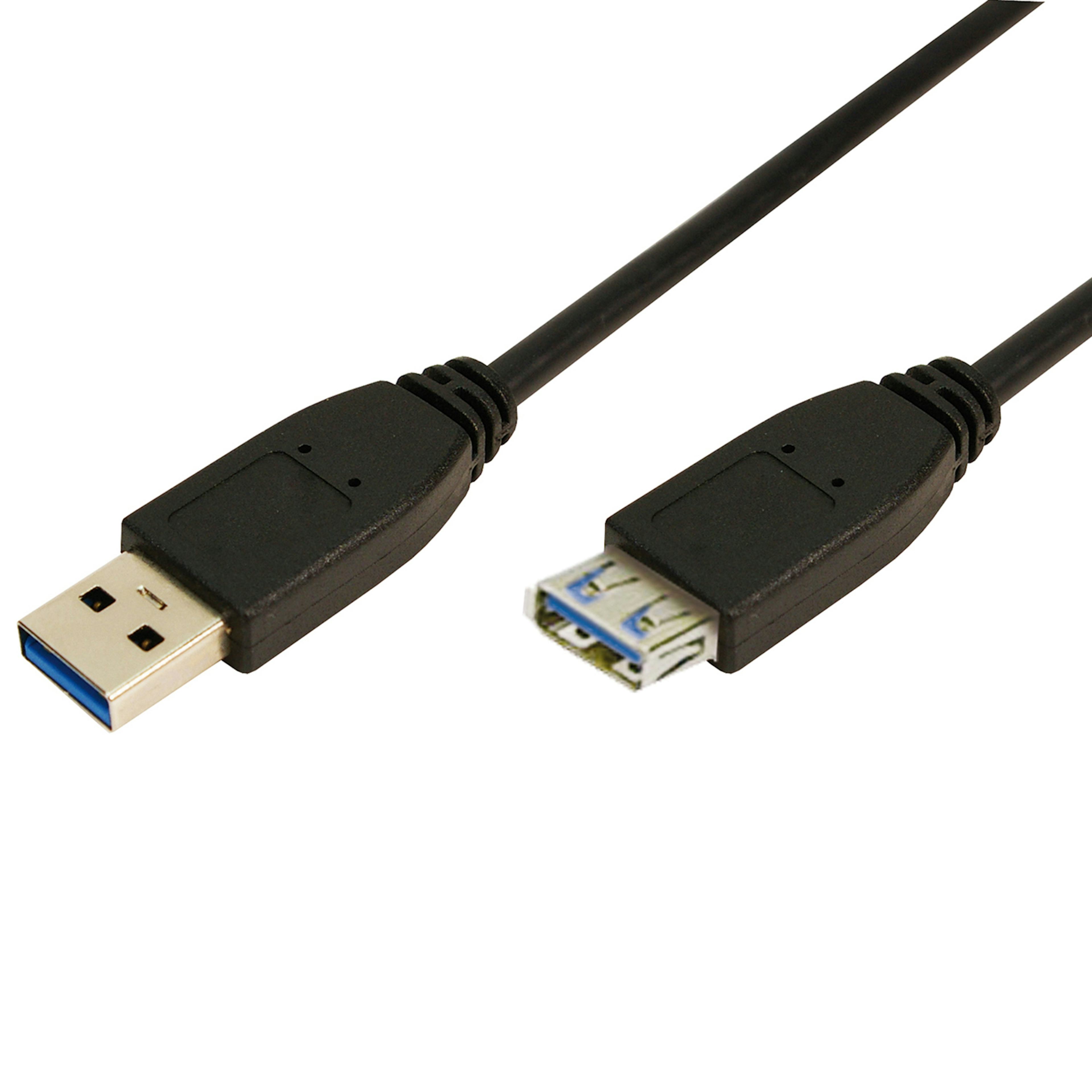 Förlängningskabel LogiLink USB 3.0 3 m