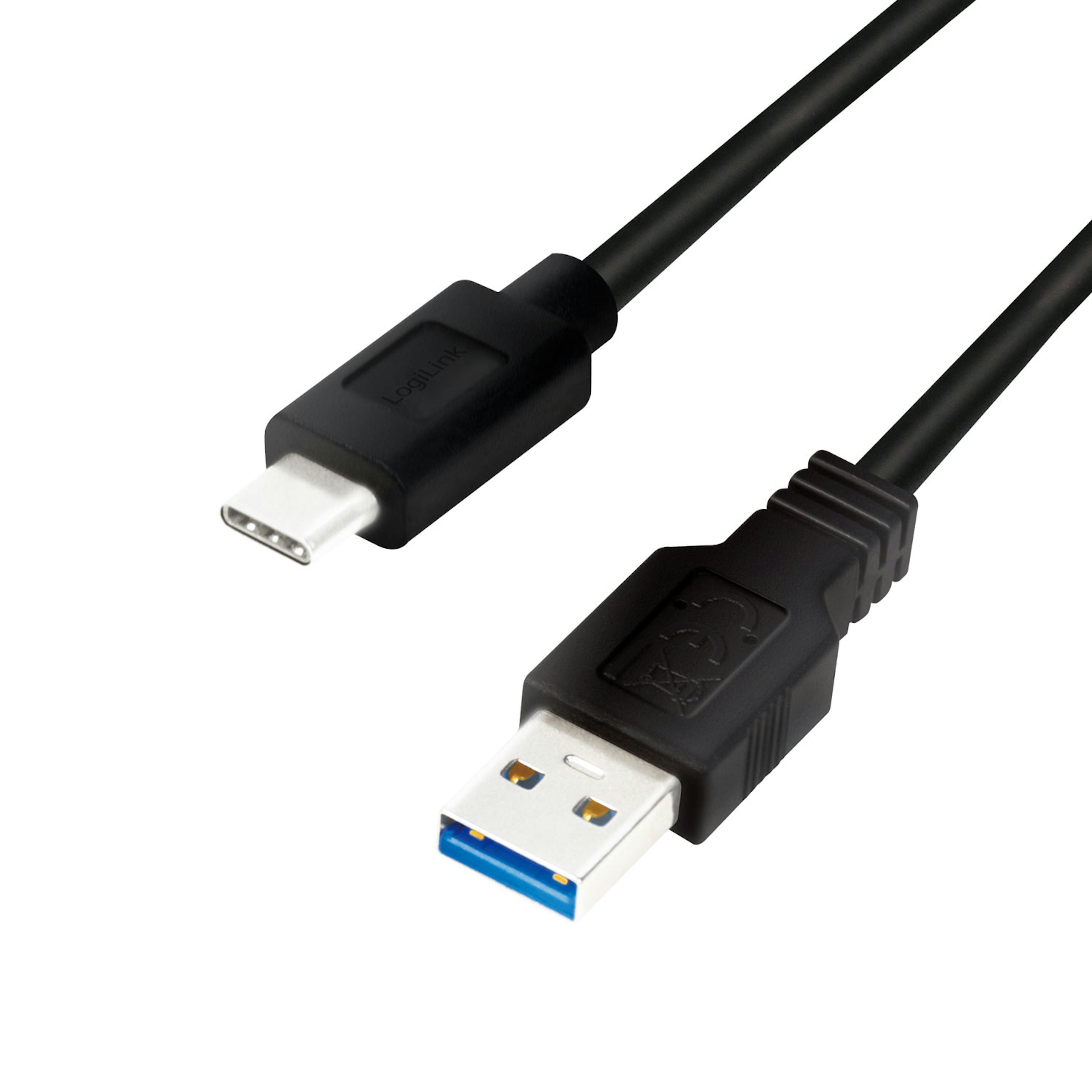 USB-C-kabel LogiLink USB 3.2 Gen1 15W