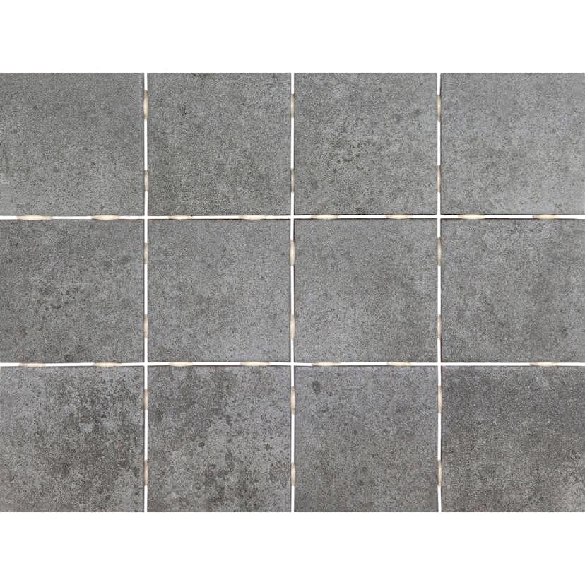 Klinker Tenfors Luna Middle Grey 10x10 cm