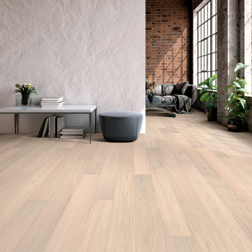 Trägolv Bjelin Härdad Ek Dalen 3.0 S, Mattlackat 1-Stavs Golv