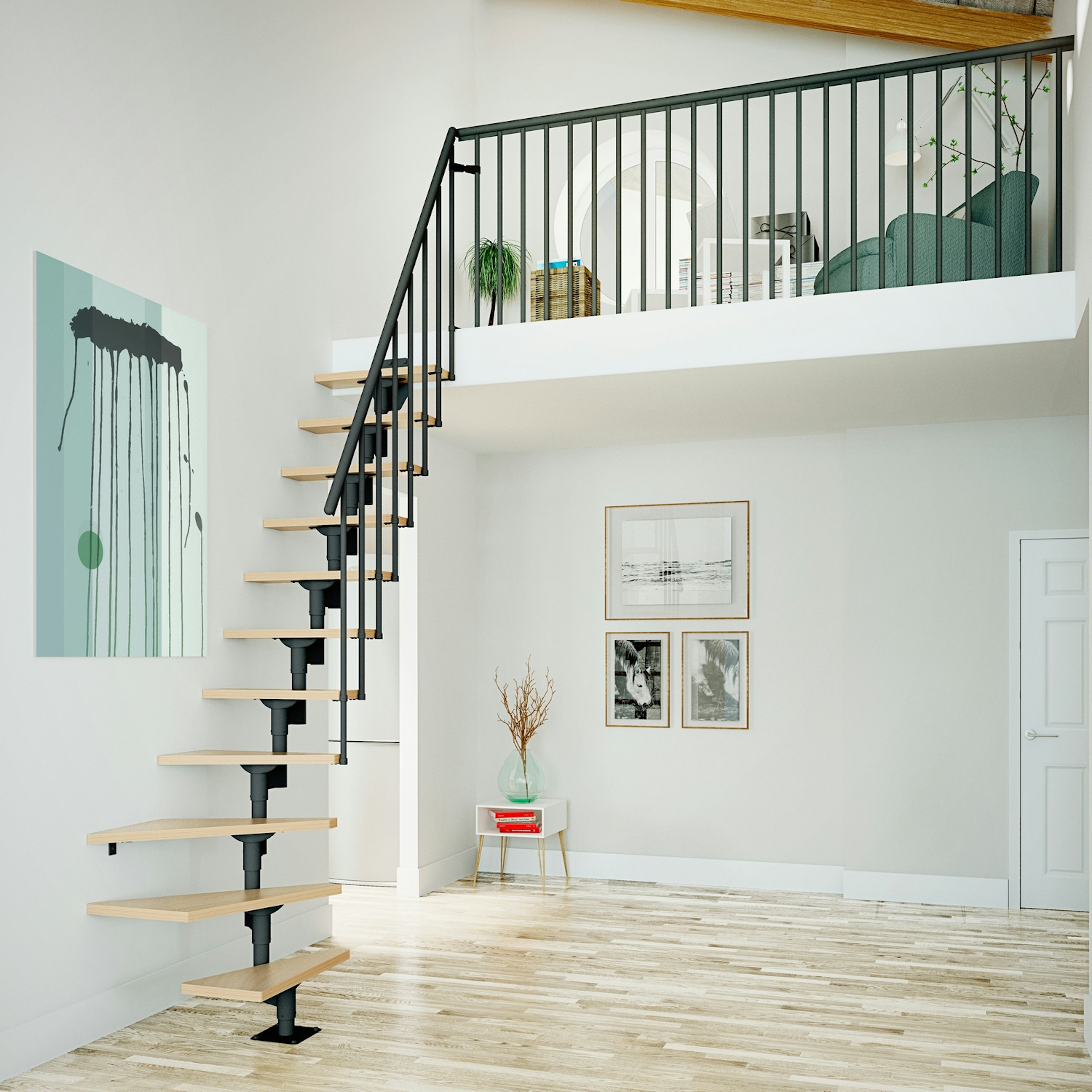 Spartrappa Dolle Dallas Onebox 1/4 Svängd