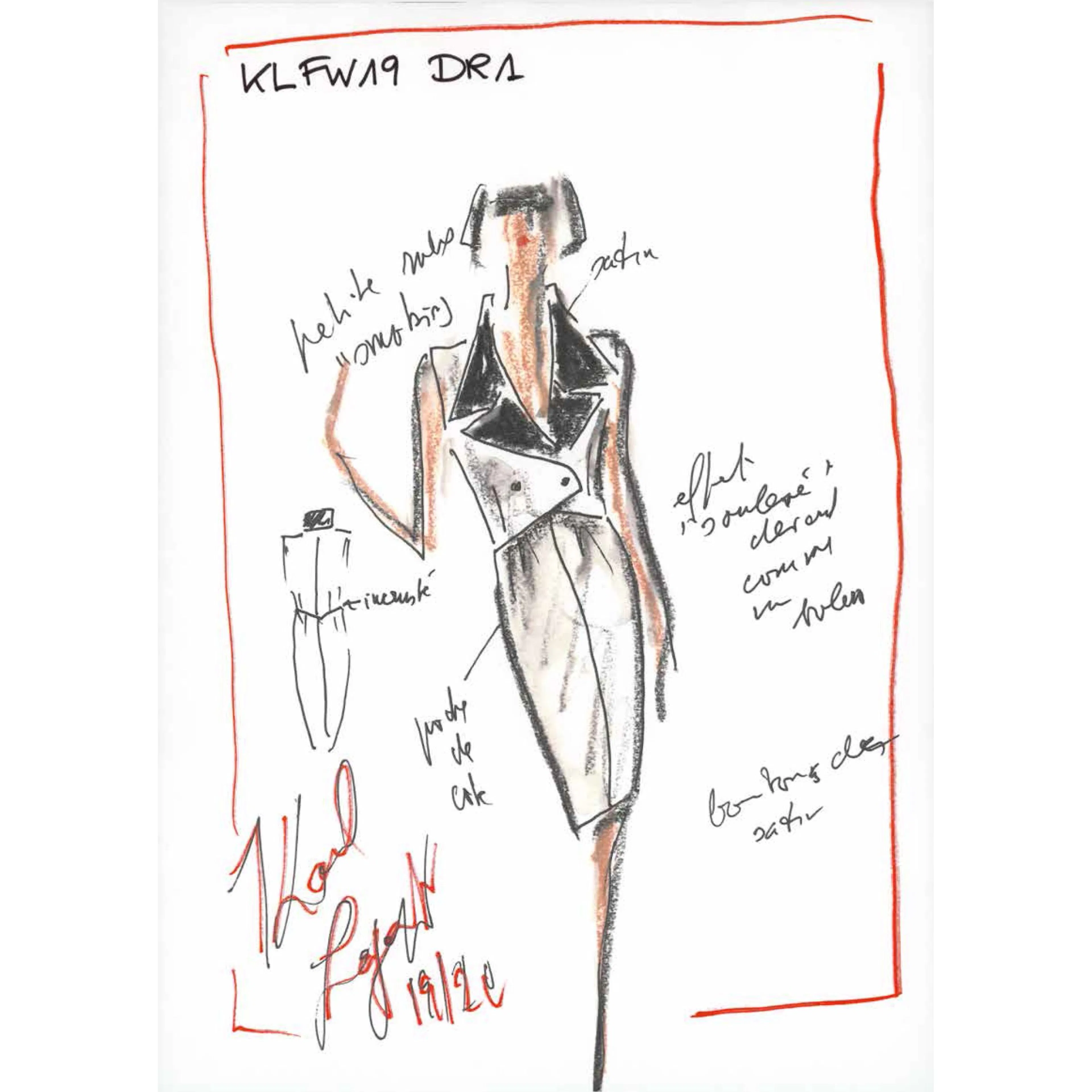 Väggbild Tapet Karl Lagerfeld 2 Paneler DD120247