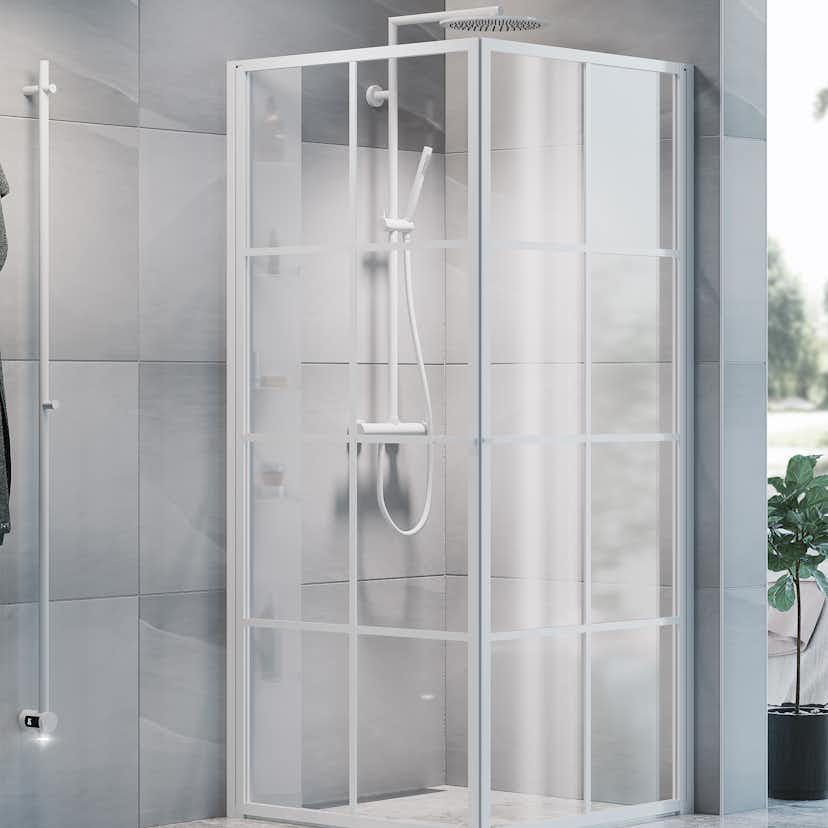 Duschhylla Macro Design Tidy Glas